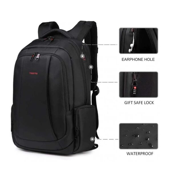 Tigernu Red Knot Anti Theft Laptop Backpack Price in Sri Lanka