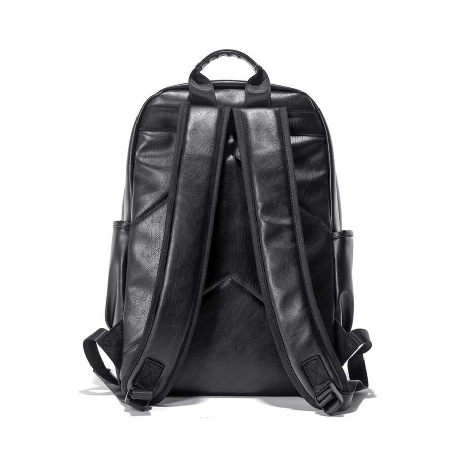 Black Classic Leather Backpack for Men Price in Sri Lanka