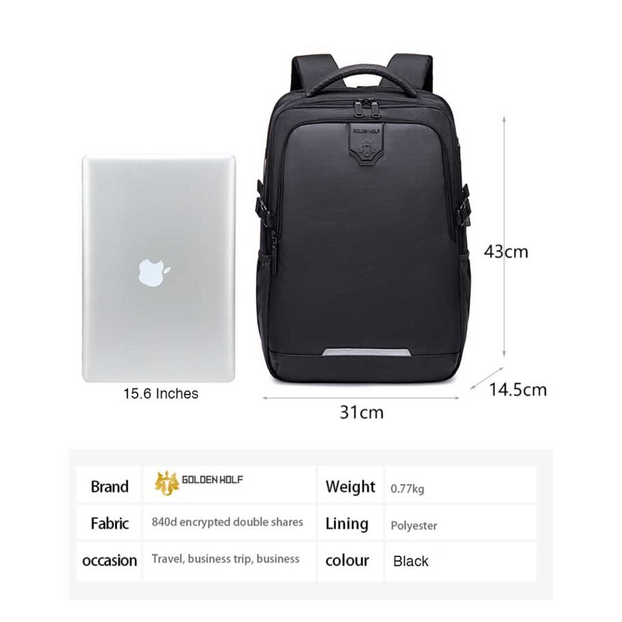 Wolf Hunter 15 Inch Laptop Backpack Price in Sri Lanka