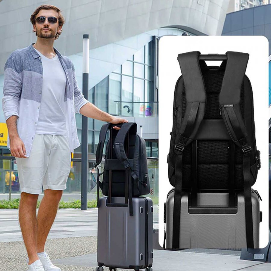 Mark Ryden Modern Anti Theft Raincoat Laptop Backpack In Sri Lanka