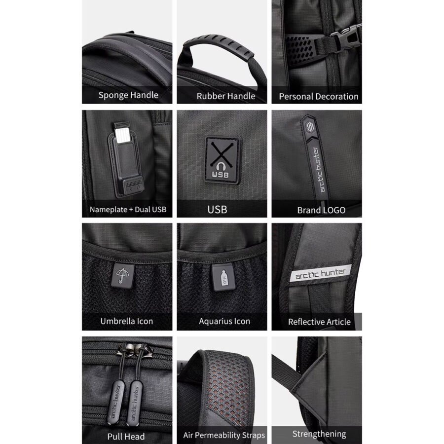 Arctic Hunter GenX Laptop Backpack in Sri Lanka Bagzone