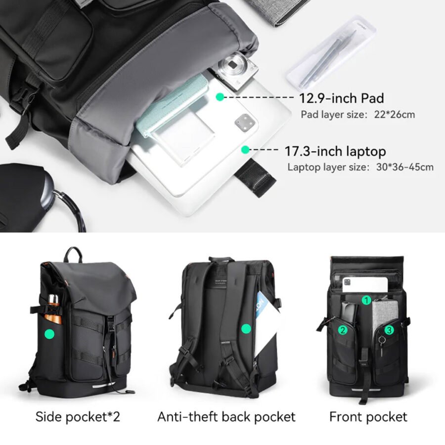 Mark Ryden Capaflex Anti theft Laptop Backpack price in Sri Lanka