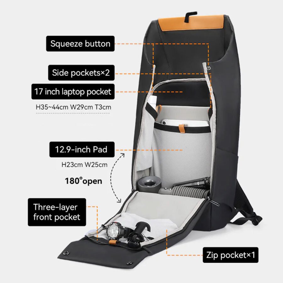 Mark Ryden Colmar Anti theft Laptop Backpack in Sri Lanka