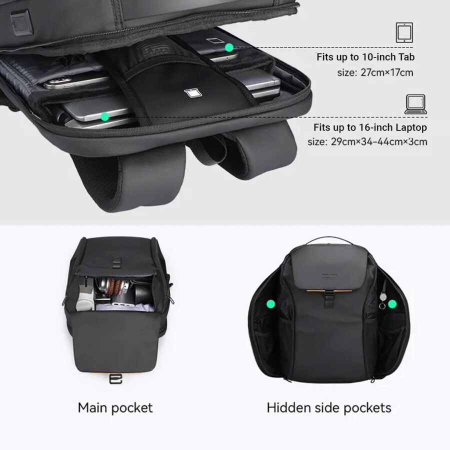 Mark Ryden Laurier Anti theft Laptop Backpack price in Sri Lanka