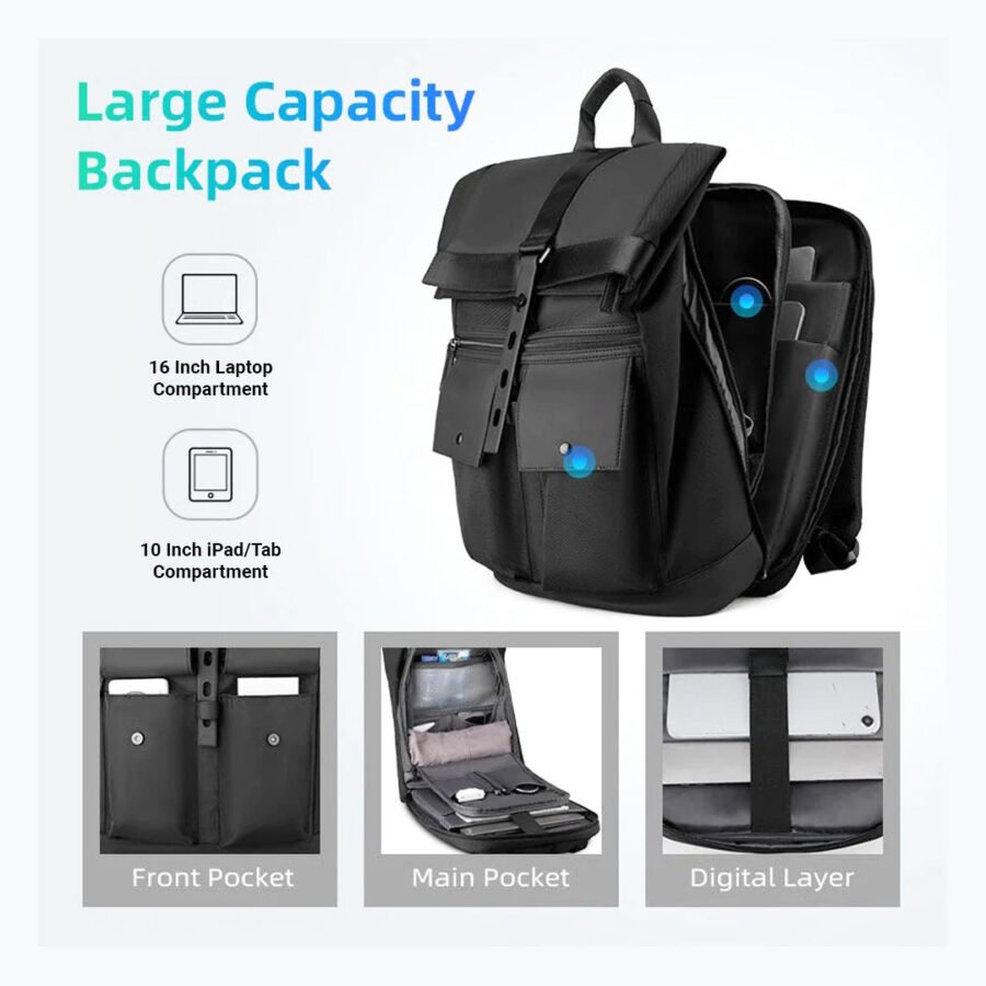 Mark Ryden Zoll Rolltop laptop backpack in Sri Lanka